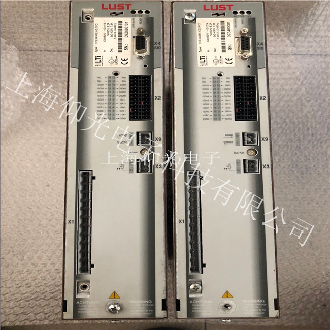LUST路斯特CDD34.058變頻器AD系列不能啟動(dòng)維修