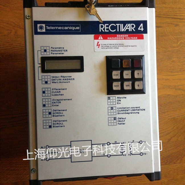 施耐德直流調(diào)速器維修RECTIVAR4顯示報警代碼修理