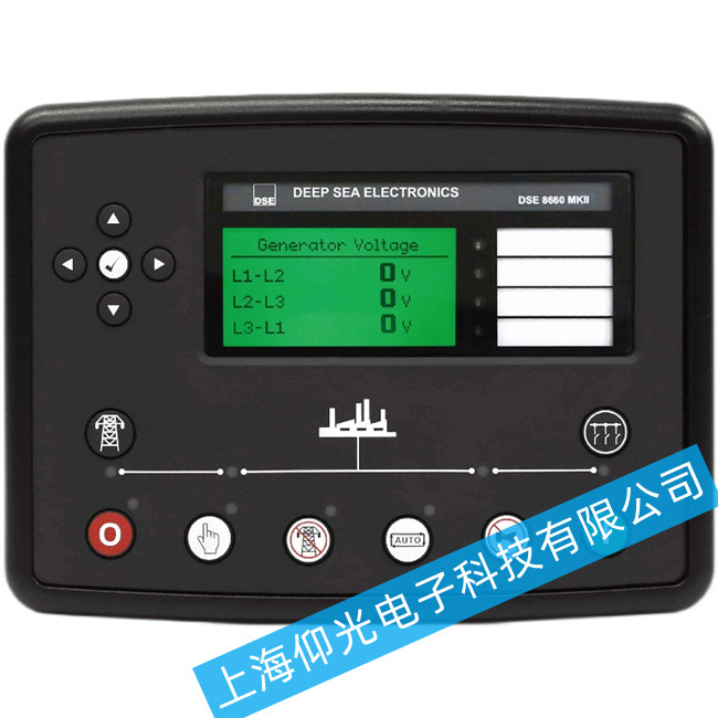 DSE柴油發(fā)電機(jī)主控制面板維修8620顯示屏控制模塊修理