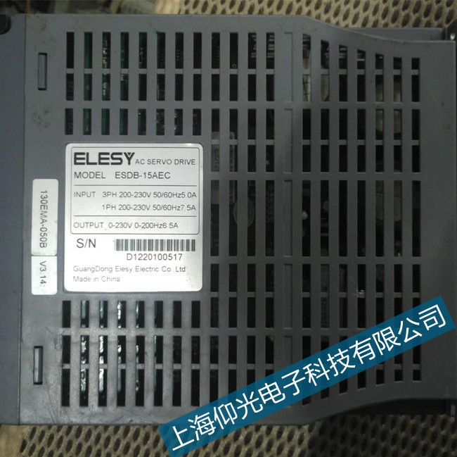 江門伊萊斯伺服驅(qū)動器AL.002過流故障維修維護