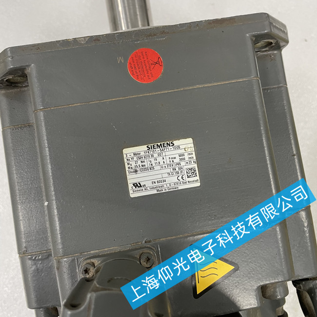 西門子伺服電機維修1FK7103-2AC71-1RG1報警顯示F06200維修
